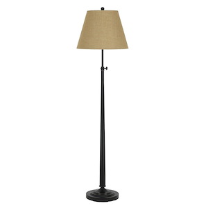 One Light Floor Lamp in Transitional Style-17 Inches Wide by 56.25 Inches High