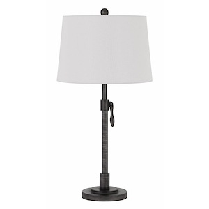 Riverwood-1 Light Adjustable Table lamp in Lifestyle Style-15 Inches Wide by 26 Inches High