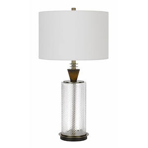 Sherwood-1 Light Table lamp in Lifestyle Style-16 Inches Wide by 30.25 Inches High