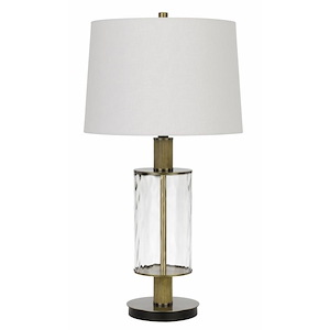 Morrilton-1 Light Table lamp in Lifestyle Style-16 Inches Wide by 31 Inches High