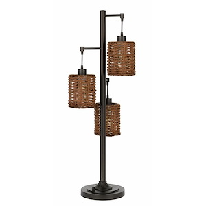 Connell-3 Light Table lamp in Lifestyle Style-14.13 Inches Wide by 37.5 Inches High