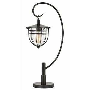 Alma-1 Light Table lamp in Lifestyle Style-8 Inches Wide by 30.5 Inches High - 1024736