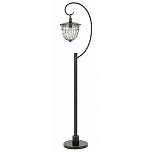 Alma-1 Light Floor lamp in Lifestyle Style-11 Inches Wide by 63 Inches High