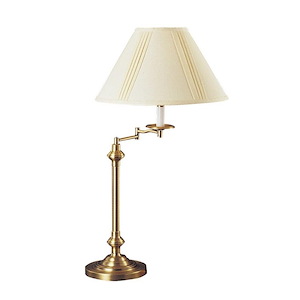 Elizabethe-One Light Swing Arm Table Lamp-16.4 Inches Wide by 14.8 Inches High - 1519