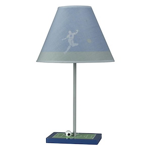 One Light Soccer Table Lamp-21 Inches High