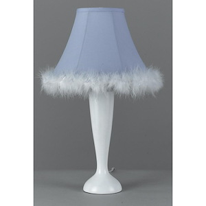 One Light Maid Table Lamp-4 Inches Wide by 21 Inches High