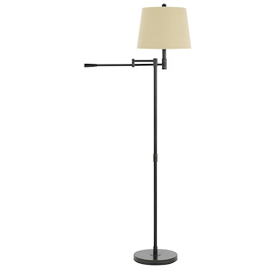 Monticello - 1 Light Floor Lamp-65 Inches Tall and 26.5 Inches Wide