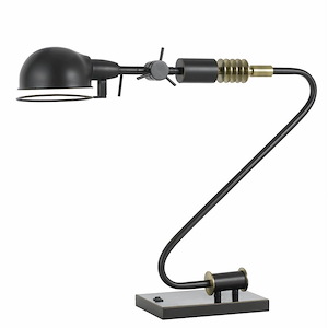 1 Light Desk Lamp-21 Inches Tall and 25 Inches Wide