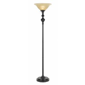 Alamo - 1 Light Torchiere-71 Inches Tall and 16 Inches Wide