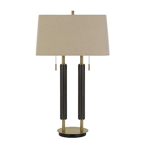 Avellino - 2 Light Desk Lamp-32 Inches Tall and 18 Inches Wide
