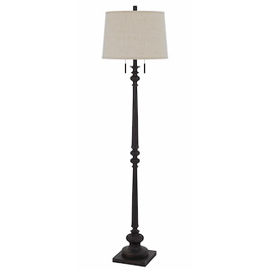 Torrington - 2 Light Floor Lamp In Modern Style-63 Inches Tall and 16 Inches Wide - 1329404