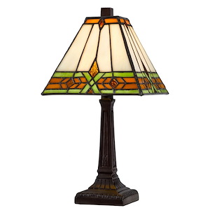 1 Light Accent Lamp In Art Deco Style-14 Inches Tall and 7.5 Inches Wide