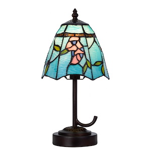 1 Light Accent Lamp In Art Deco Style-13 Inches Tall and 6.5 Inches Wide