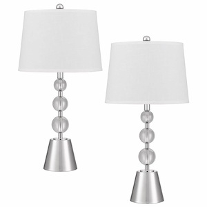 Amersfoort - 1 Light Table Lamp (Set of 2) In Contemporary Style-28 Inches Tall and 14 Inches Wide