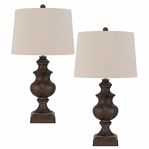 Hertford - 1 Light Table Lamp (Set of 2) In Contemporary Style-29.75 Inches Tall and 16 Inches Wide