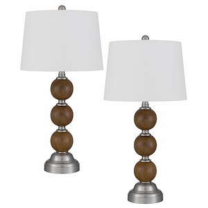 Grange - 1 Light Table Lamp (Set of 2) In Contemporary Style-28.25 Inches Tall and 14 Inches Wide