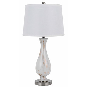 Abinger - 2 Light Table Lamp (Set of 2) In Contemporary Style-28 Inches Tall and 14 Inches Wide