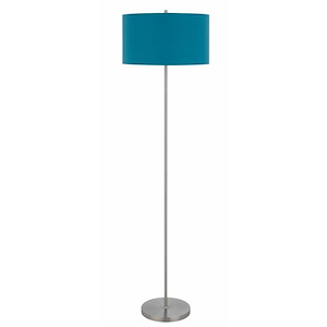 Cromwell - 1 Light Floor Lamp In Contemporary Style-58.75 Inches Tall and 16 Inches Wide