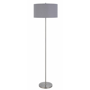 Cromwell - 1 Light Floor Lamp In Contemporary Style-58.75 Inches Tall and 16 Inches Wide
