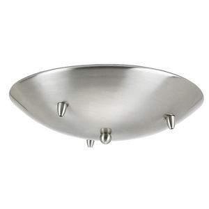 Accessory-3-Port Low-Voltage Round Canopy-11 Inches Wide
