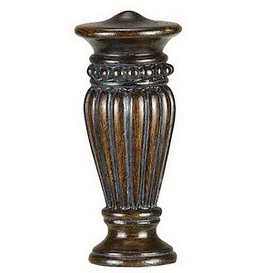 Resin Finial-8.8 Inches Wide by 9.5 Inches High