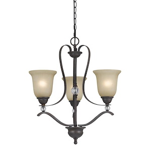 Riverton-Three Light Chandelier-21 Inches Wide by 24 Inches High - 336127