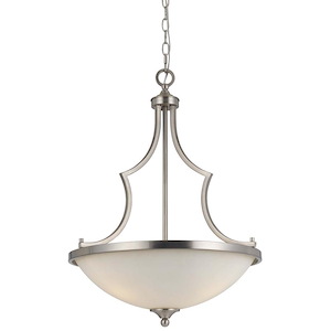 Barrie-Three Light Pendant-19 Inches Wide by 26.5 Inches High - 336125