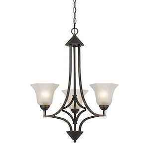 Westbrook-Three Light Chandelier-24.25 Inches Wide by 30.5 Inches High