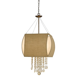 Ark-Four Light Chandelier-38 Inches High