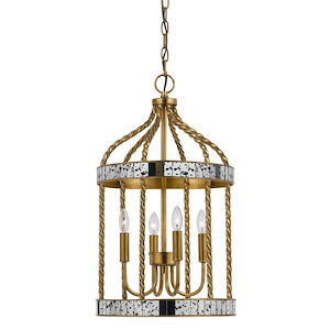 Glenwood-Four Light Pendant-13 Inches Wide by 24.5 Inches High - 469744