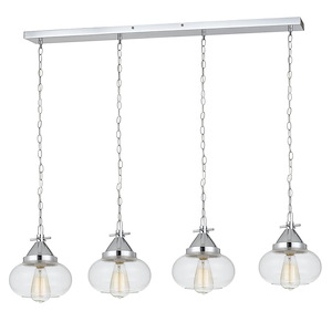 Maywood-Four Light Pendant in Modern Style-44 Inches Wide by 9 Inches High - 513457
