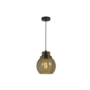 Aversa-One Light Pendant-7 Inches Wide by 9 Inches High