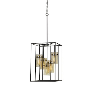 Cremona-Five Light Cage Pendant-16.5 Inches Wide by 39.8 Inches High - 705510