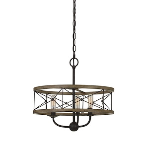 Modica-Three Light Pendant-16 Inches Wide by 16 Inches High