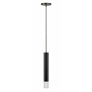 7W 1 LED Pendant In Modern Style-24 Inches Tall and 4.75 Inches Wide