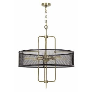 Leiden - 6 Light Chandelier In Traditional Style-31.5 Inches Tall and 28 Inches Wide