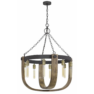 Apulia - 8 Light Chandelier In Traditional Style-34.75 Inches Tall and 30 Inches Wide