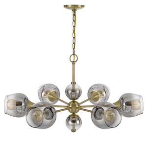 Pendelton - 6 Light Chandelier-19 Inches Tall and 31.5 Inches Wide