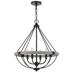 Somersworth - 4 Light Chandelier-24.125 Inches Tall and 20.38 Inches Wide