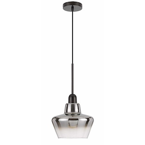 Brockton - 1 Light Pendant-17 Inches Tall and 9.75 Inches Wide