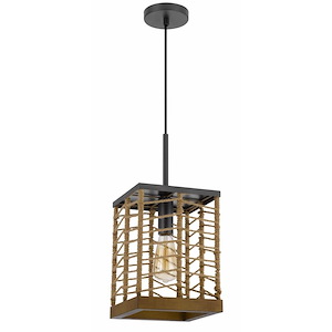 Winfall - 1 Light Pendant In Contemporary Style-18 Inches Tall and 8.25 Inches Wide