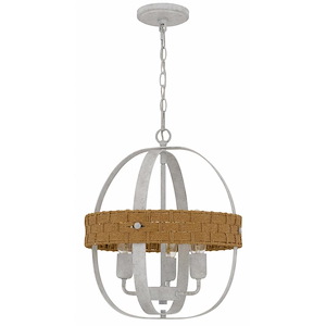 Barton - 3 Light Chandelier In Contemporary Style-17.88 Inches Tall and 14.75 Inches Wide - 1324583