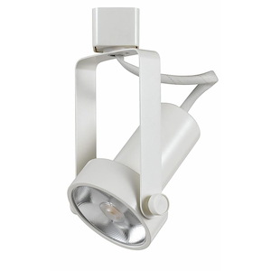 12W 1 LED Track Light-7 Inches Tall and 3.8 Inches Wide
