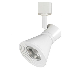 12W LED Track Light In Industrial Style-5.25 Inches Tall and 4 Inches Wide