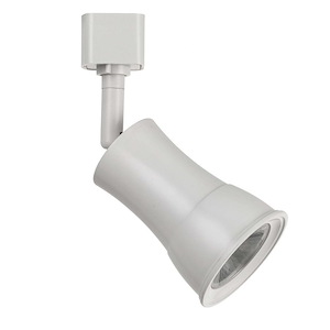 12W 1 LED Track Light-6.75 Inches Tall and 3.75 Inches Wide