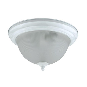 Elizabethe-Two Light Large Flush Mount-13 Inches Wide by 7 Inches High