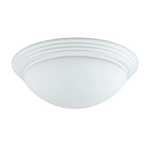 Elizabethe-Two Light Medium Flush Mount-14 Inches Wide by 4.5 Inches High