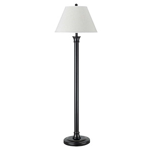 Elizabethe-One Light Floor Lamp-7.5 Inches Wide by 15.9 Inches High
