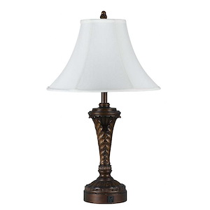 Hotel - 1 Light Table Lamp-30 Inches Tall and 18 Inches Wide
