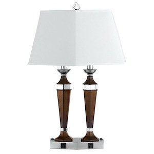 Hotel - 2 Light Desk Lamp-27 Inches Tall and 18 Inches Wide - 1329837